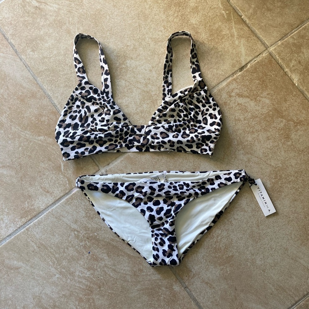 Leopard bikini Vitamin A - size S/M